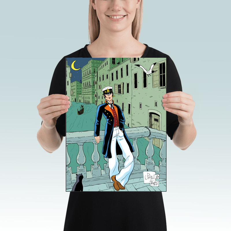 Corto Maltese A3 Poster - Slika 2